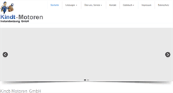 Desktop Screenshot of kindt-motoren.de