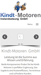 Mobile Screenshot of kindt-motoren.de